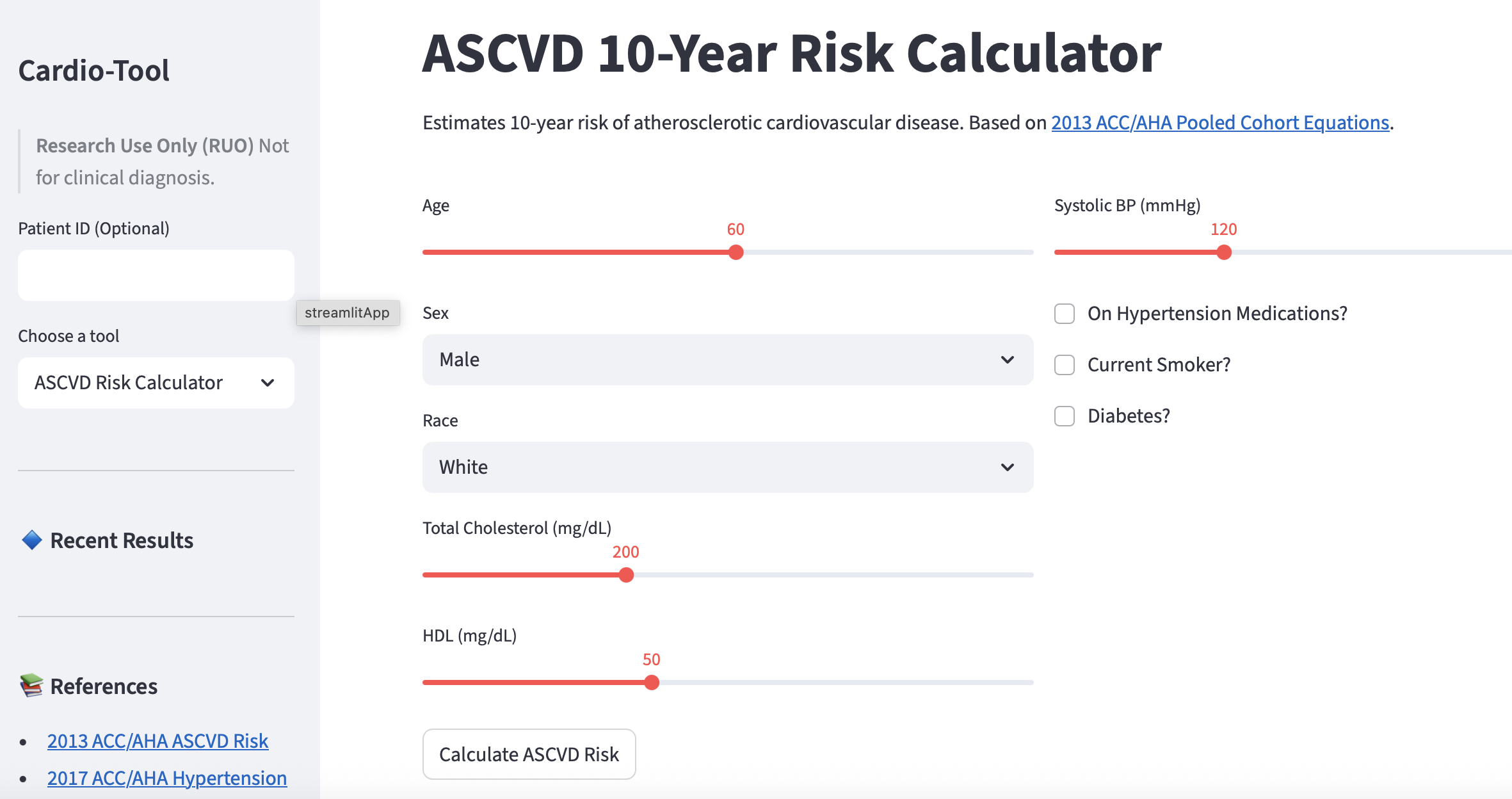 ASCVD Risk Chart